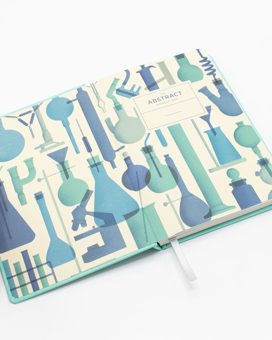Laboratory Science A5 Hardcover Notebook - Dotted Lines