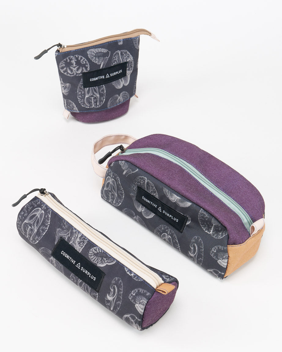 Brain Anatomy Zipper Bags