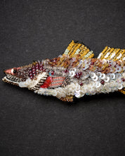 Spotted Seatrout Brooch Pin - Trovelore