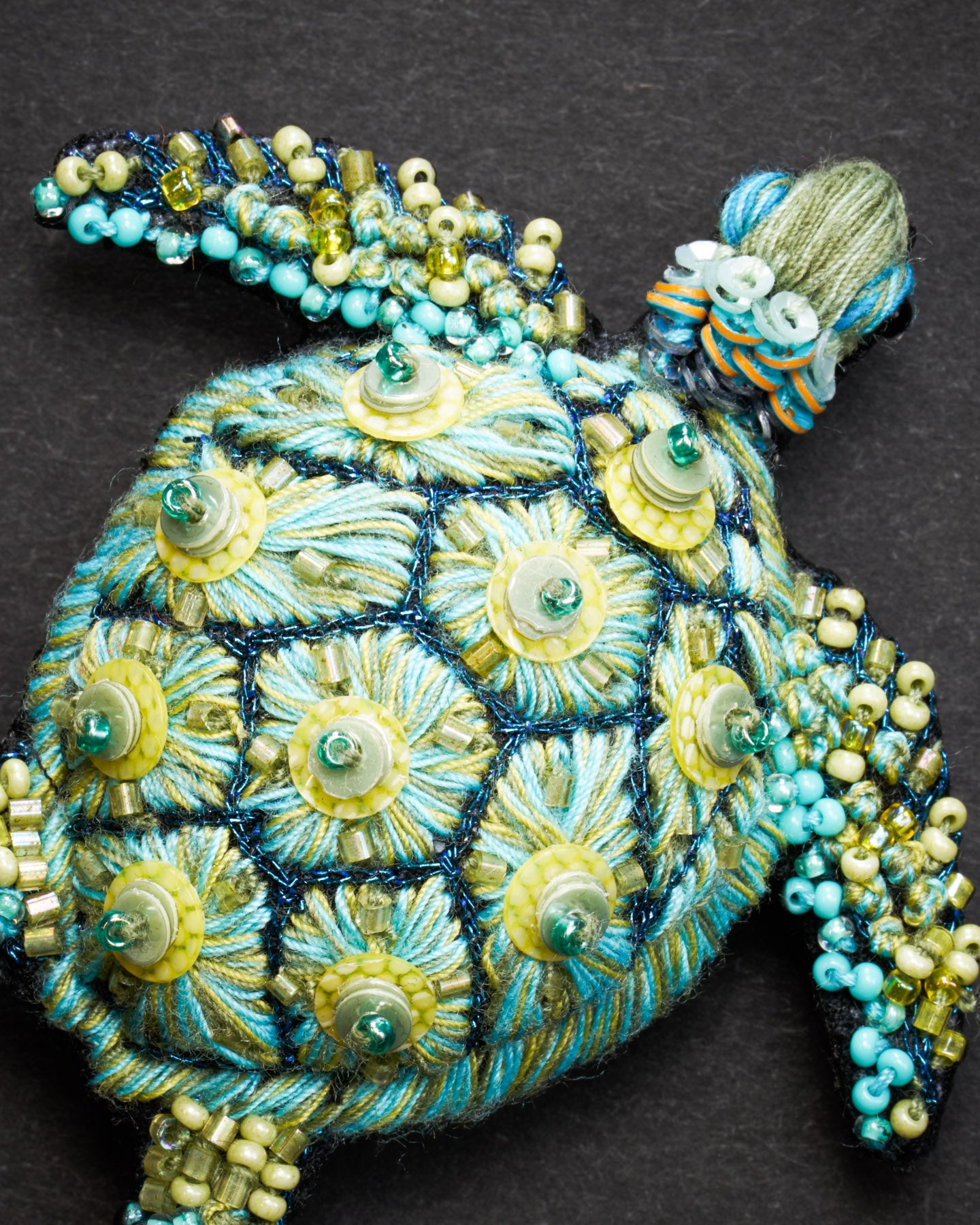 Green Sea Turtle Brooch Pin - Trovelore