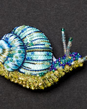 Roman Snail Brooch Pin - Trovelore