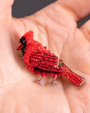 Northern Cardinal Brooch Pin - Trovelore