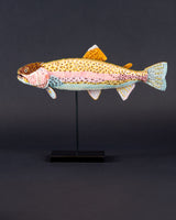 Rainbow Trout Beaded Sculpture - Trovelore