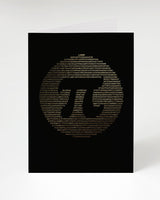 Circle Pi Over Pi Greeting Card