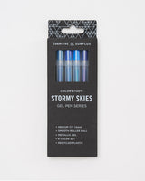 Stormy Skies Metallic Gel Pens (Pack of 6)