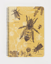 SECONDS: Honey Bee Spiral Notebook A4 (8.3" x 11.7")