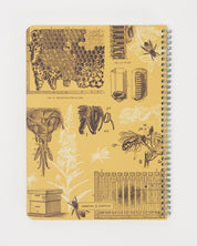 SECONDS: Honey Bee Spiral Notebook A4 (8.3" x 11.7")