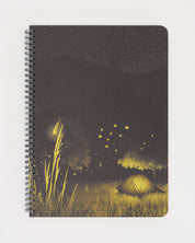 SECONDS: Firefly Meadow Spiral Notebook A4 (8.3" x 11.7")
