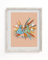 Lab Partners Museum Print