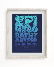 Beneath the Waves Museum Print