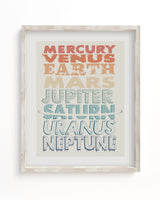 The Planets Museum Print