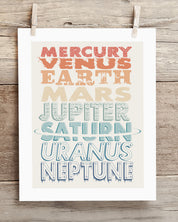The Planets Museum Print