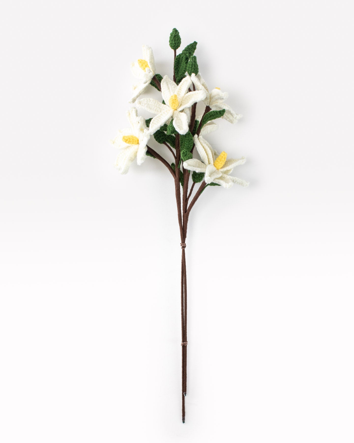 Spring Magnolias Crochet Flower Handmade Bouquet