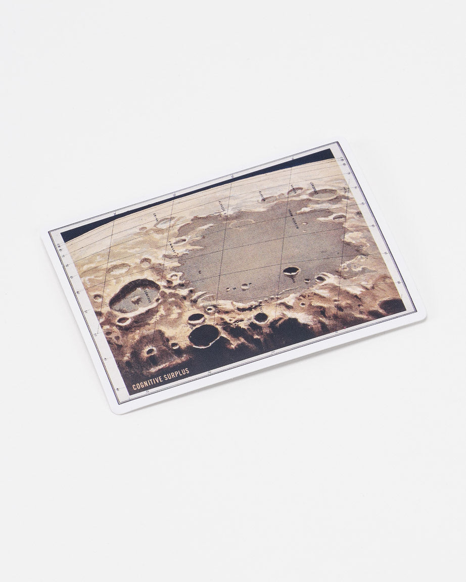 Surface of the Moon Sticker