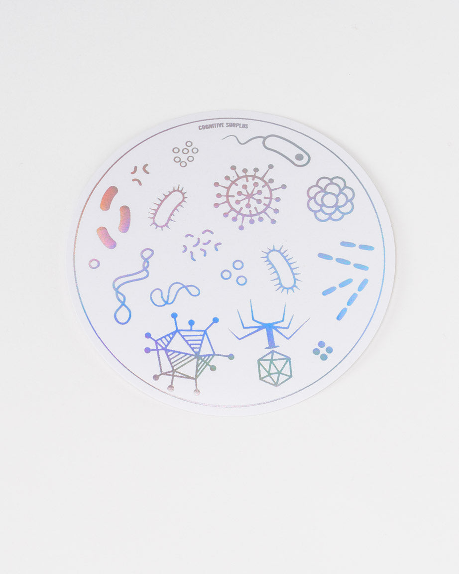 Petri Dish Sticker