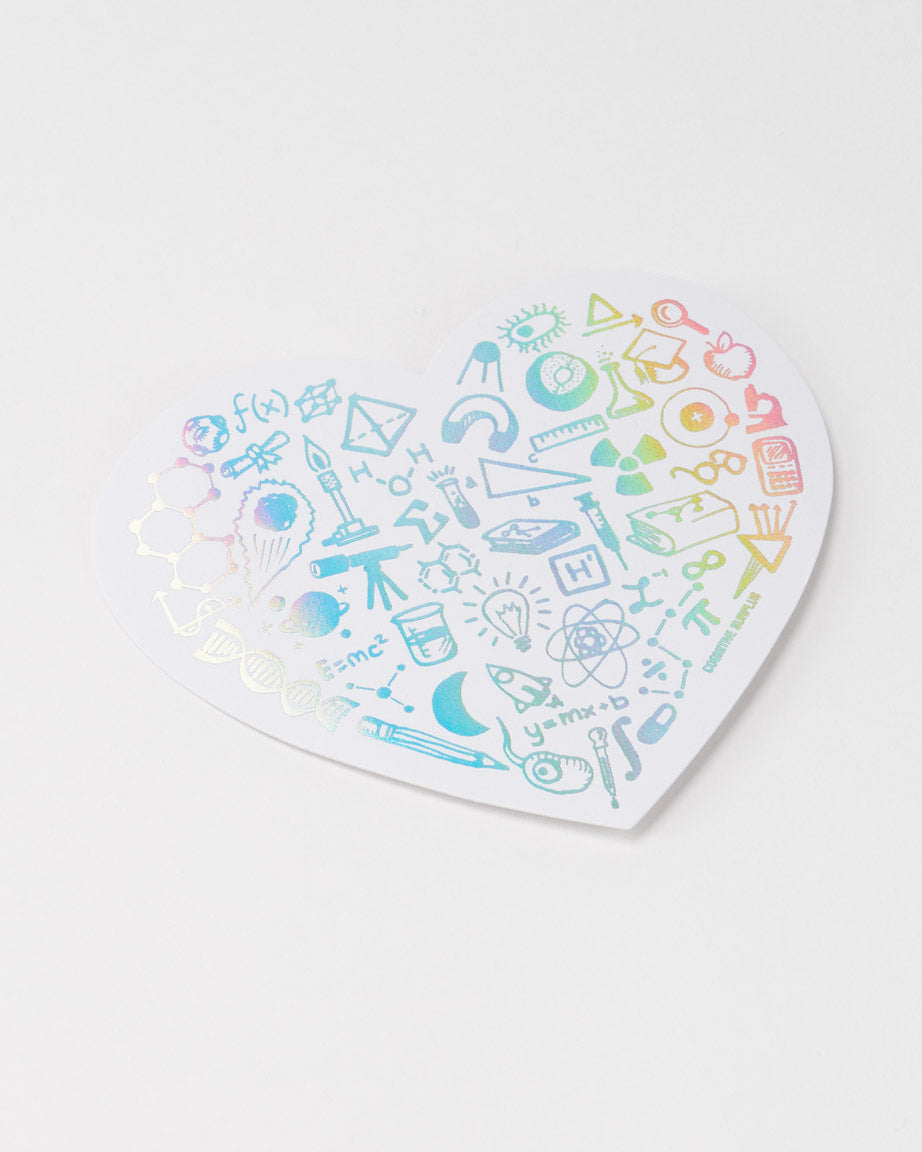 Science is Love Sticker
