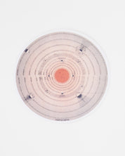 Solar System Chart Sticker