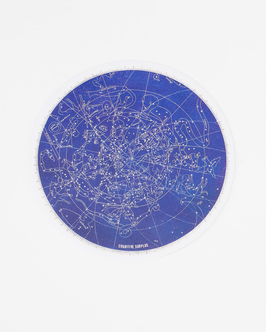 Blue Star Chart Sticker