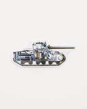 Tank Diagram Sticker