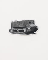 Early Tank Sticker