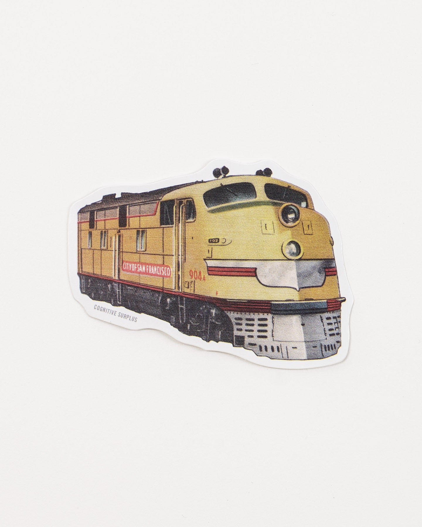 Train Engine Sticker