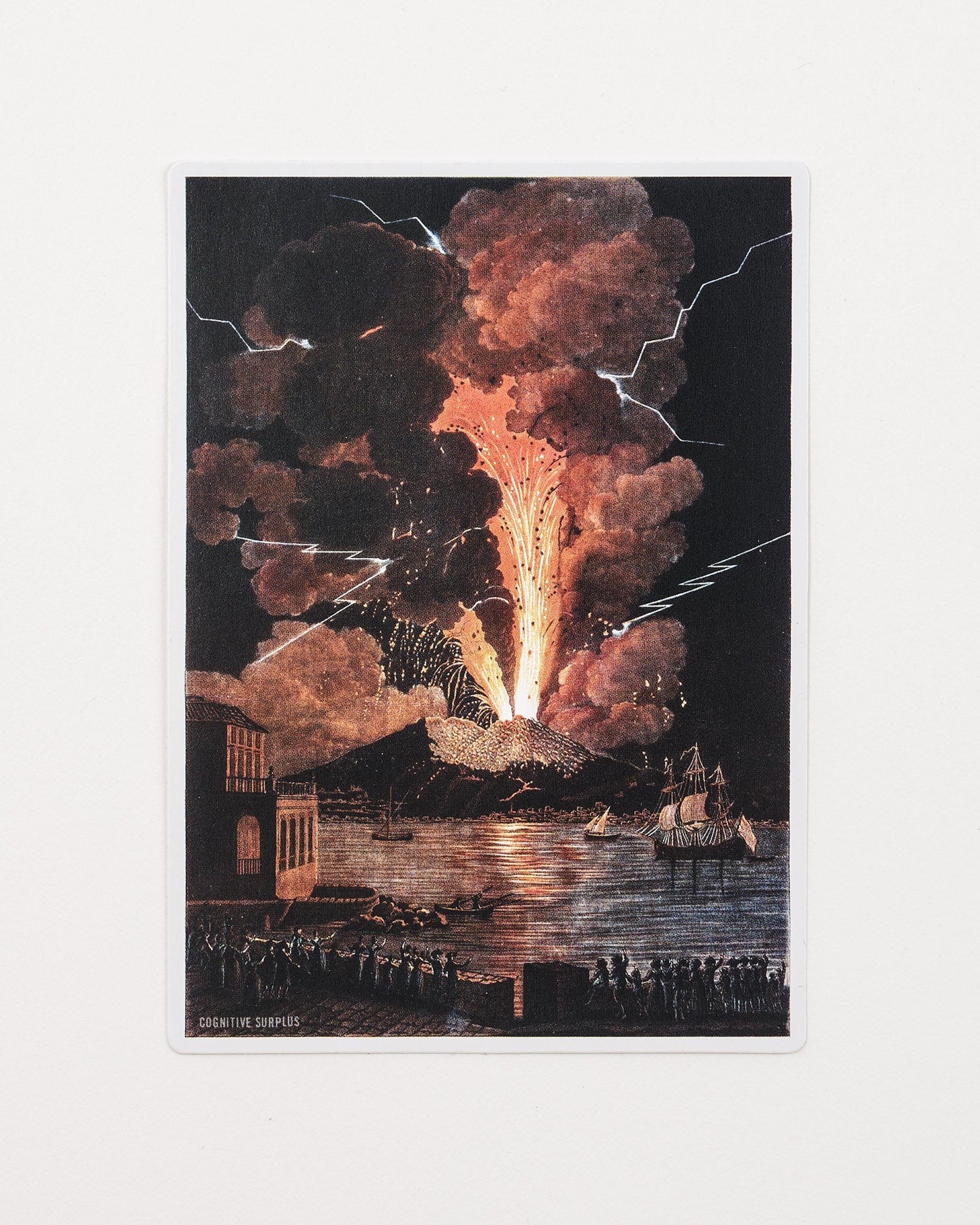 Volcanic Storm Sticker