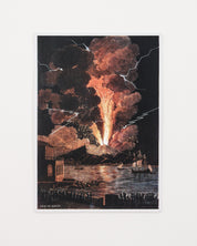 Volcanic Storm Sticker
