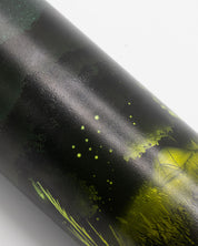 A Cognitive Surplus Firefly Meadow 18 oz Steel Bottle with an image of a firefly on it.