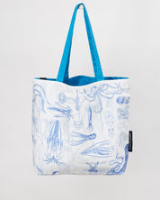 Octopus + Squid Shoulder Tote