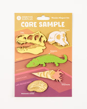 Core Sample Wooden Magnet Set
