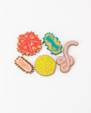 Deadly Viruses Wooden Magnet Set