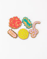 Deadly Viruses Wooden Magnet Set