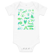Retro Insects Baby Bodysuit