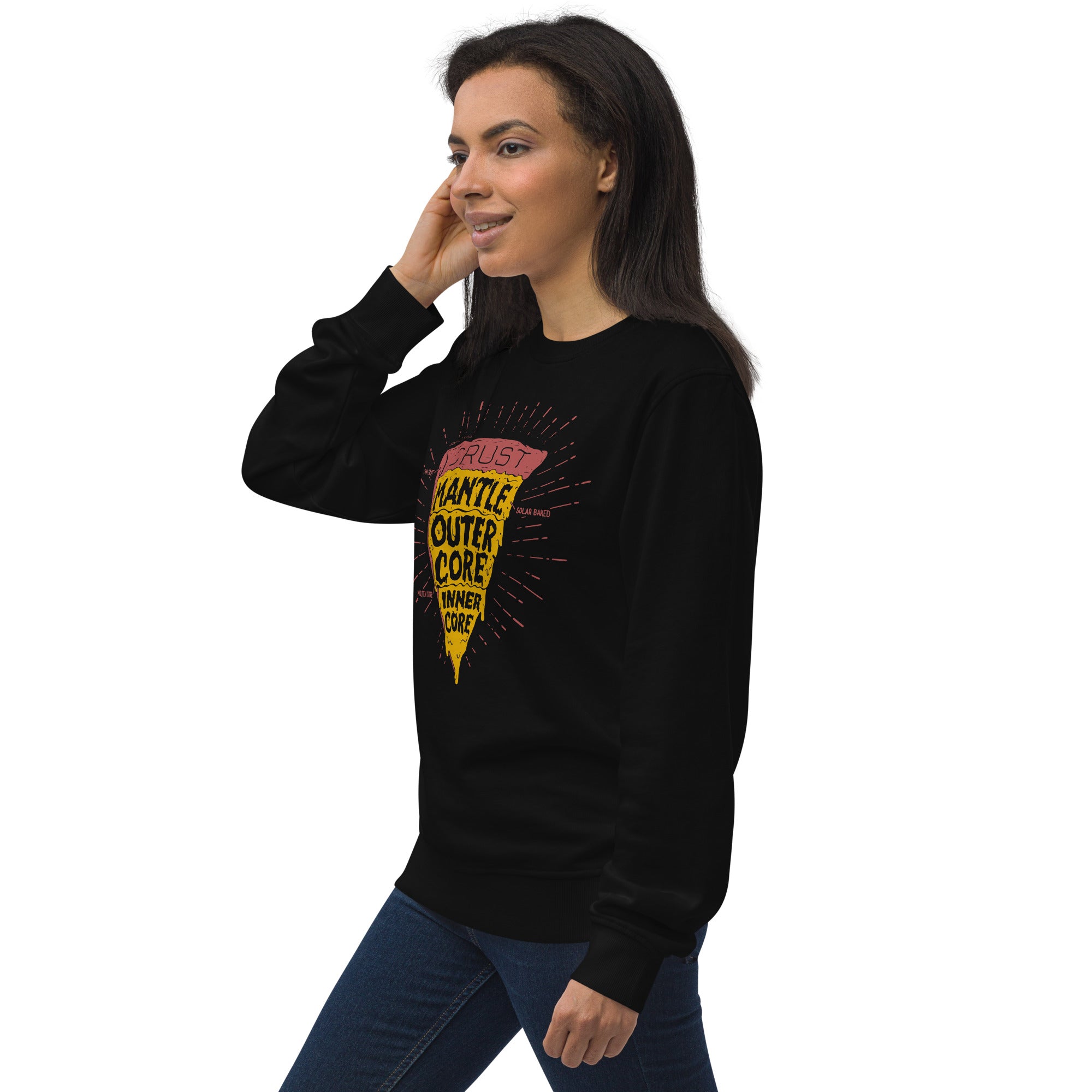 Slice of Earth Pizza Sweatshirt - Organic