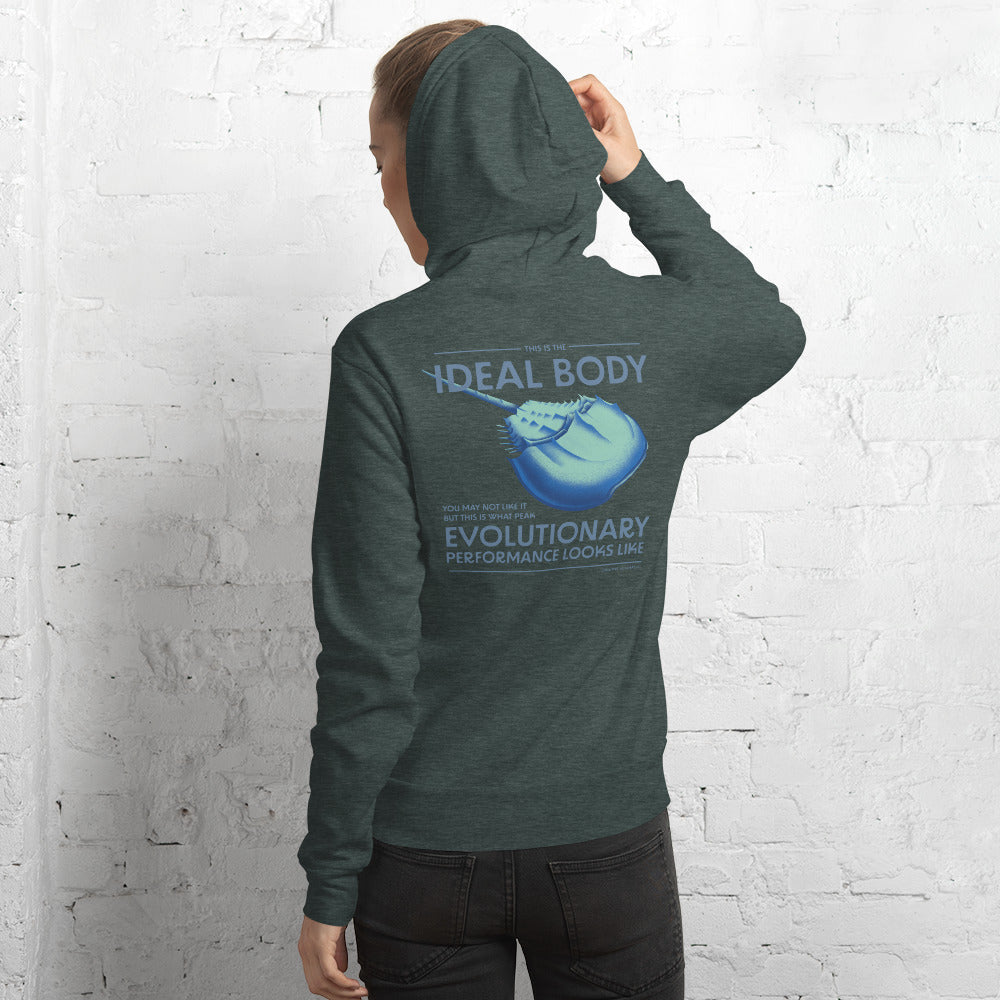 Horseshoe Crab: Peak Evolutionary Performance Hoodie