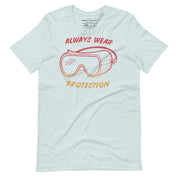 Always Wear Protection - Lab Goggles Graphic Tee