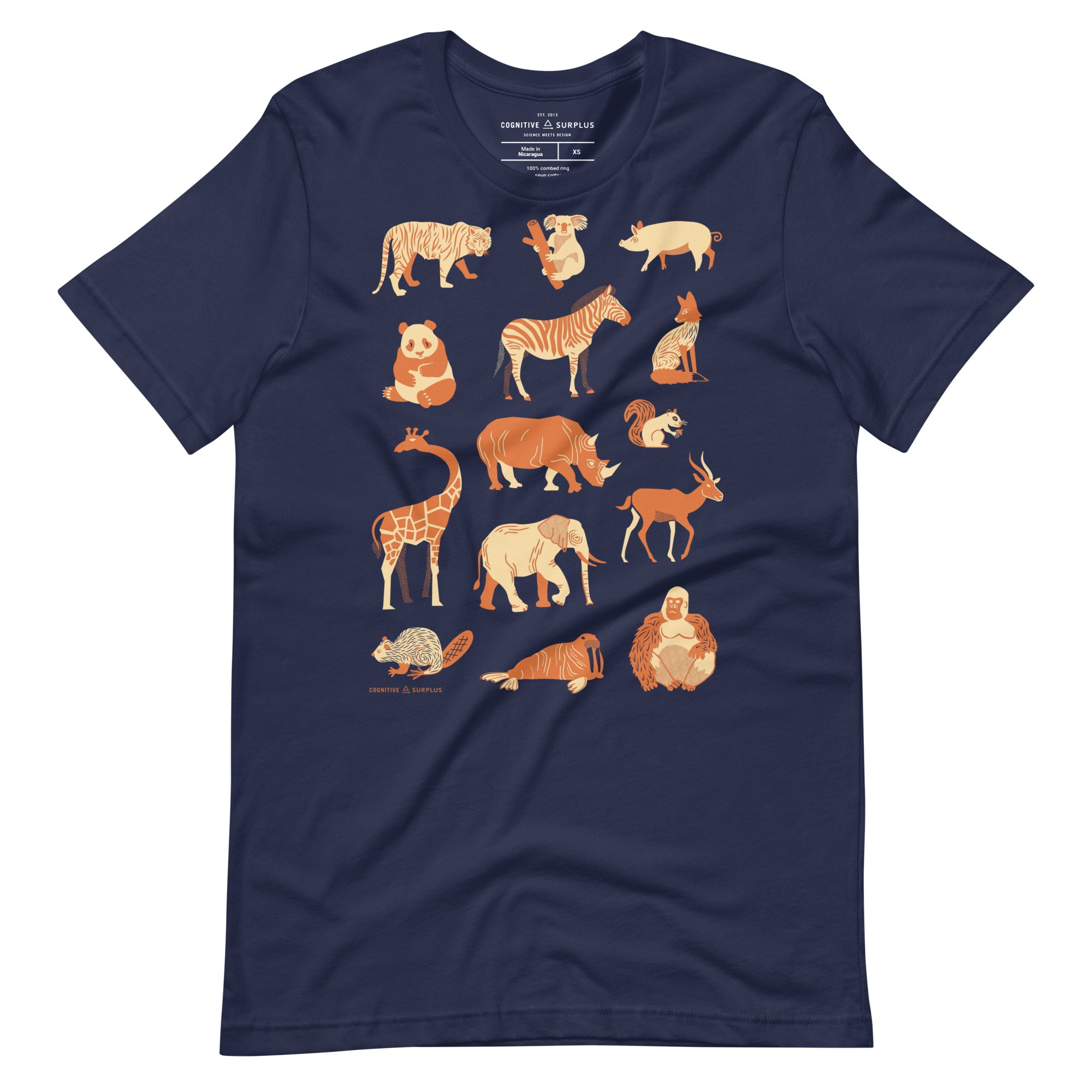 Retro Mammals Graphic Tee
