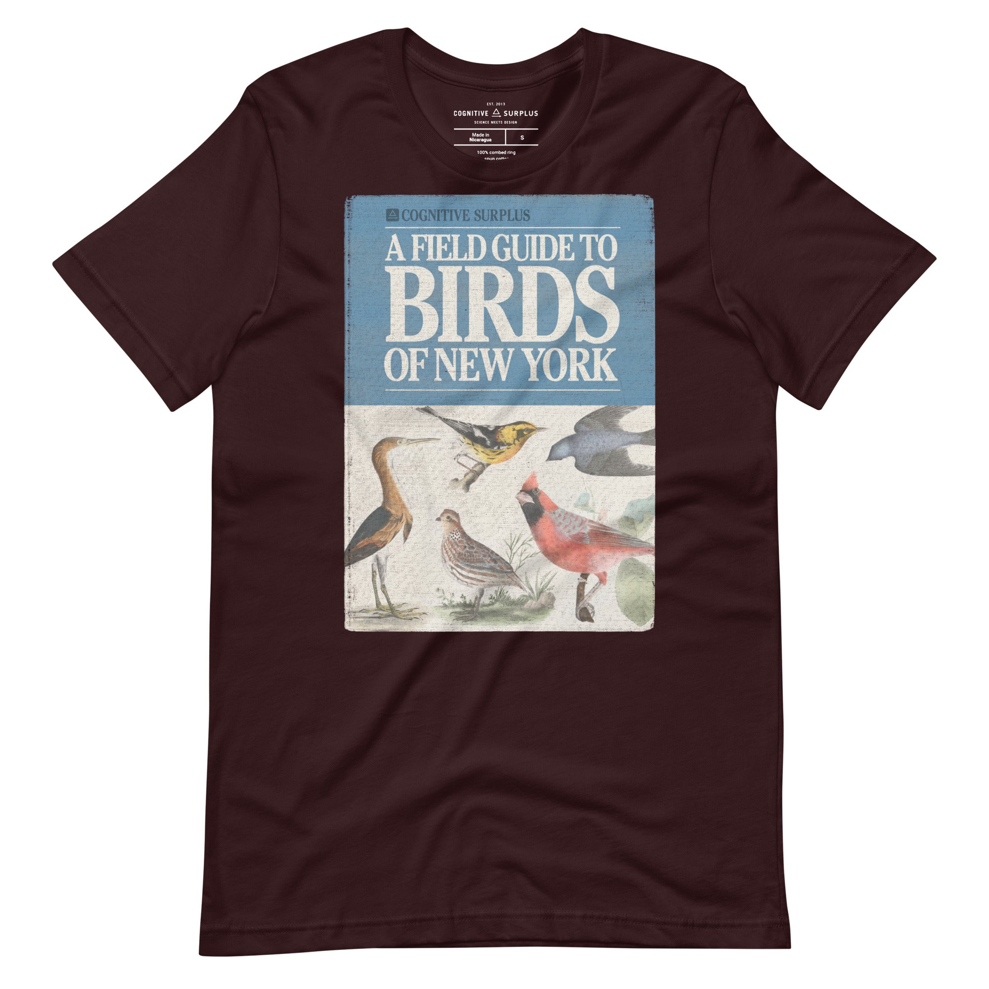 Birder Field Guide Graphic Tee