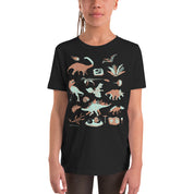 Retro Paleontology Youth Graphic Tee