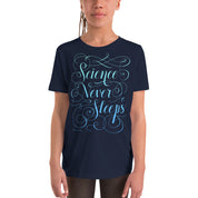 Science Never Sleeps Youth Graphic Tee