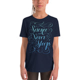 Science Never Sleeps Youth Graphic Tee