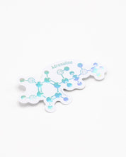 Adrenaline Fight or Flight Molecule Sticker Cognitive Surplus