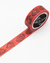 Anatomical Heart Washi Tape Cognitive Surplus