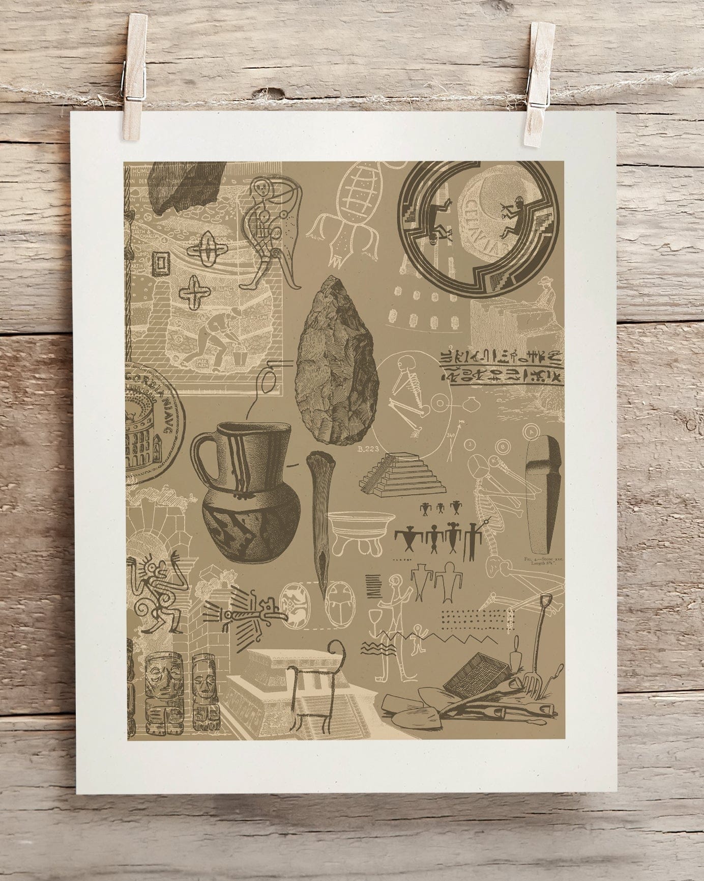 Archaeology Museum Print Cognitive Surplus