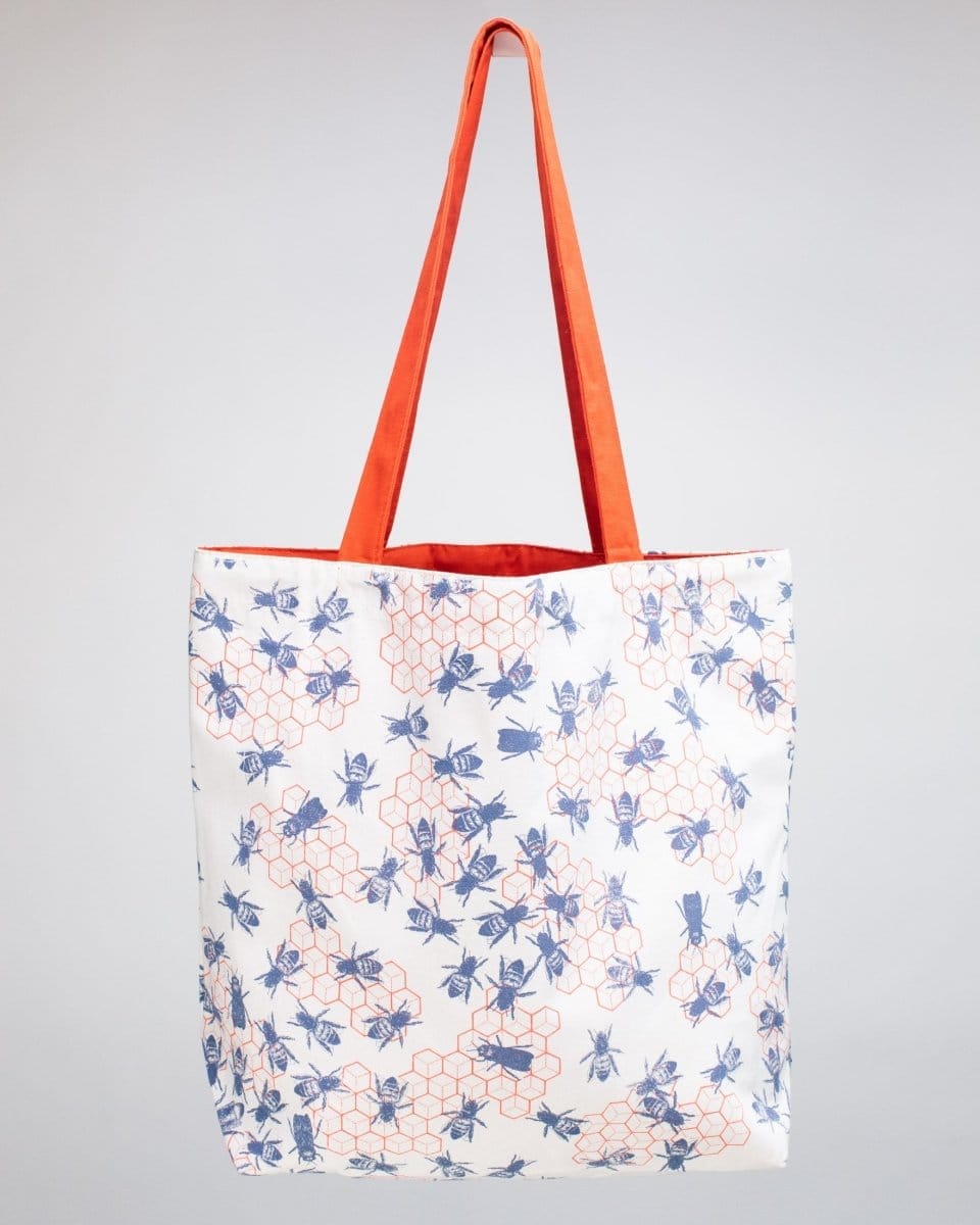 Bee Hive Canvas Shoulder Tote Cognitive Surplus