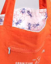 Bee Hive Canvas Shoulder Tote Cognitive Surplus