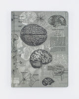 Brain Anatomy Hardcover Notebook - Dot Grid