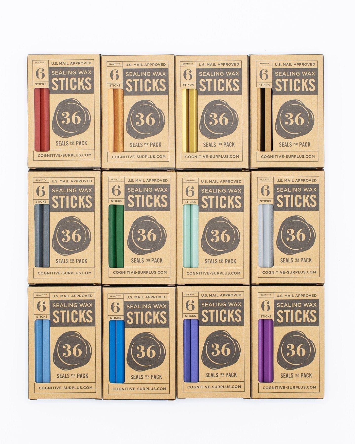 Bronze Shimmer Sealing Wax Sticks Cognitive Surplus
