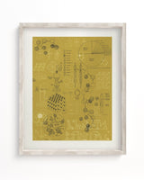 Chemistry Models Scientific Illustration Museum Print