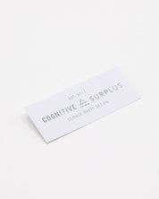Cognitive Surplus Logo Silver Sticker Cognitive Surplus
